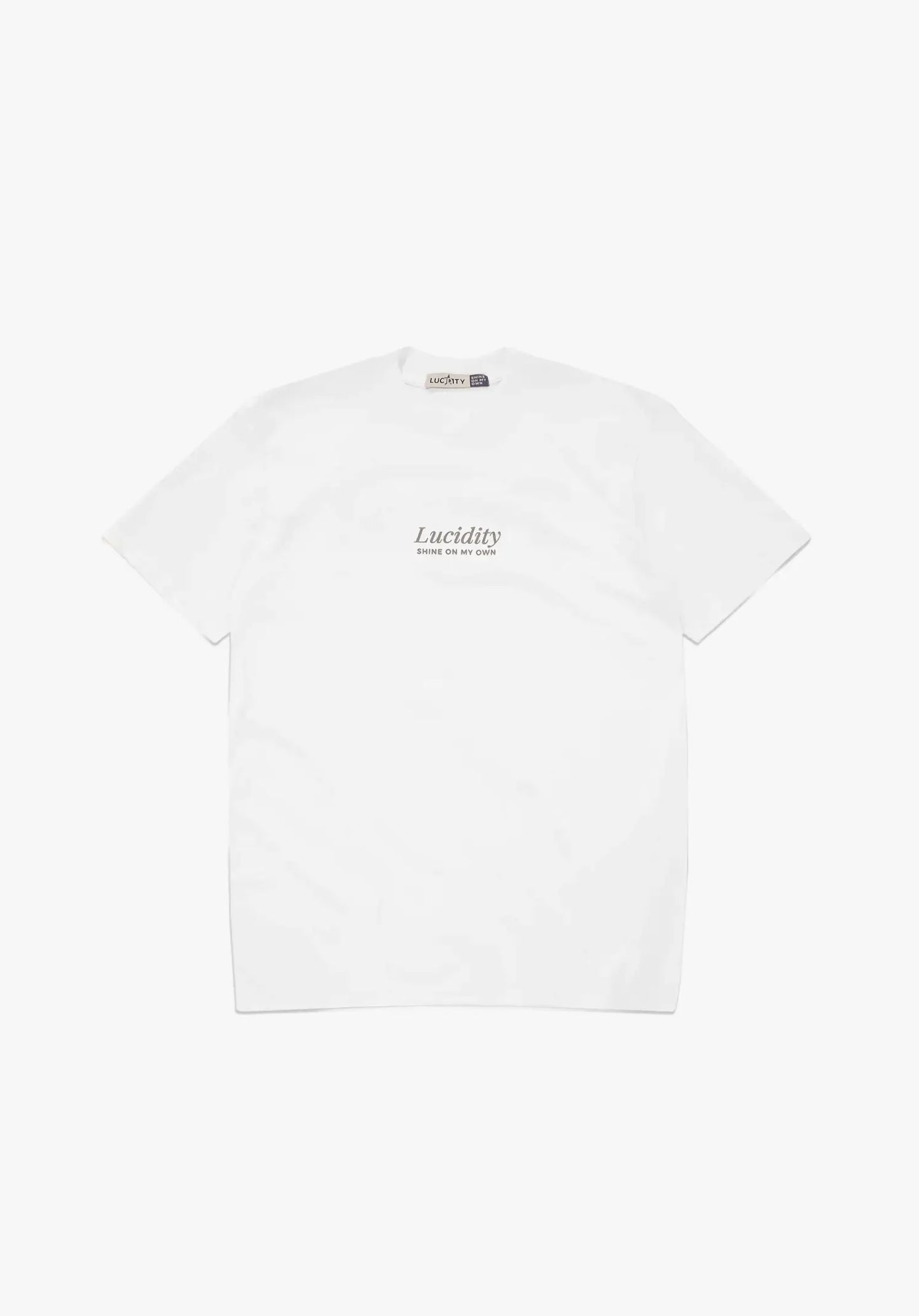 White Silver Lining Box Unisex Tee