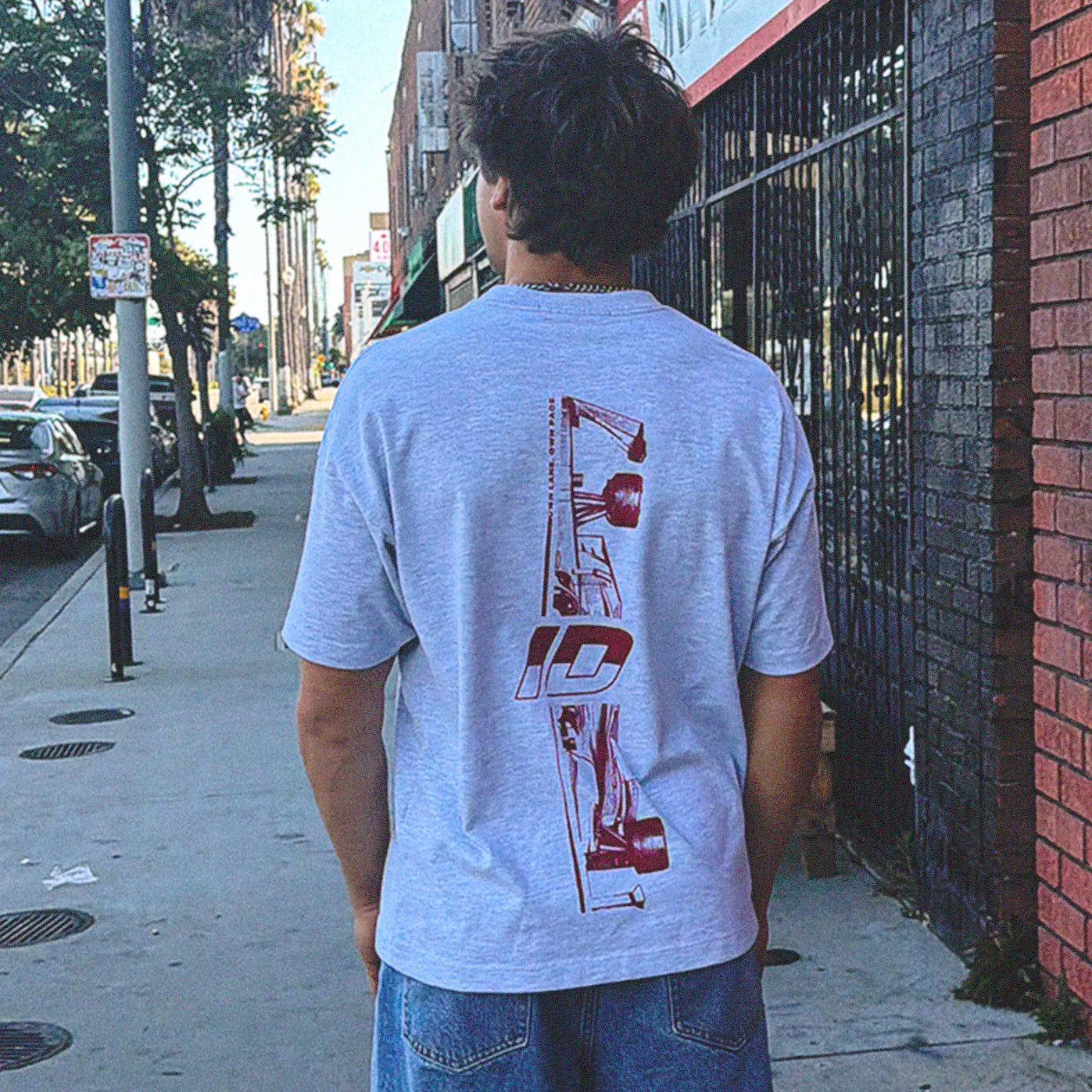 Lucidity-Men-Back-Own-Lane-Own-Pace-Tee-heather-LosAngeles.webp
