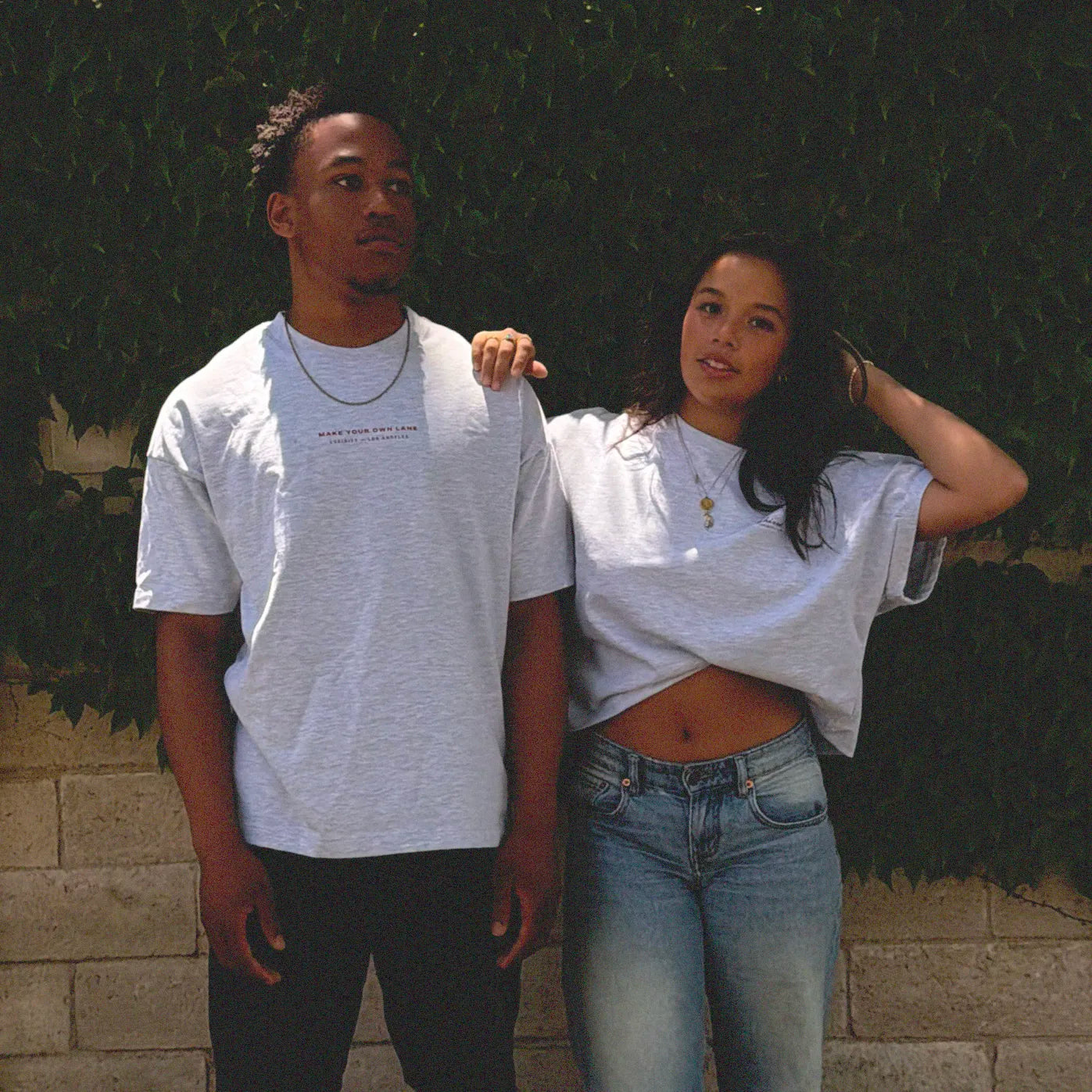 Lucidity-Men-Woman-Shine-On-Tee-Gray-Crop-top-LosAngeles.webp