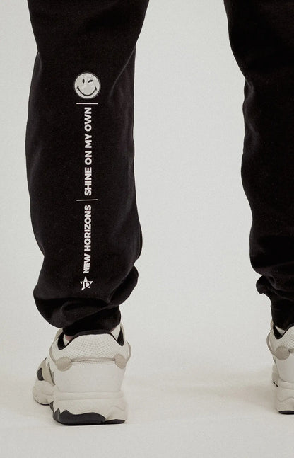 SmileyWorld® Men's Sweatpants - Black