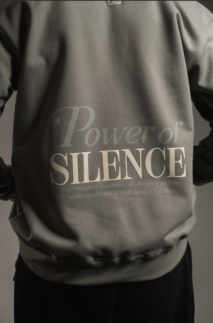 Power of Silence Crewneck Hoodie