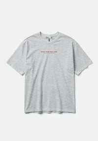 Own Lane Tee — Heather Gray