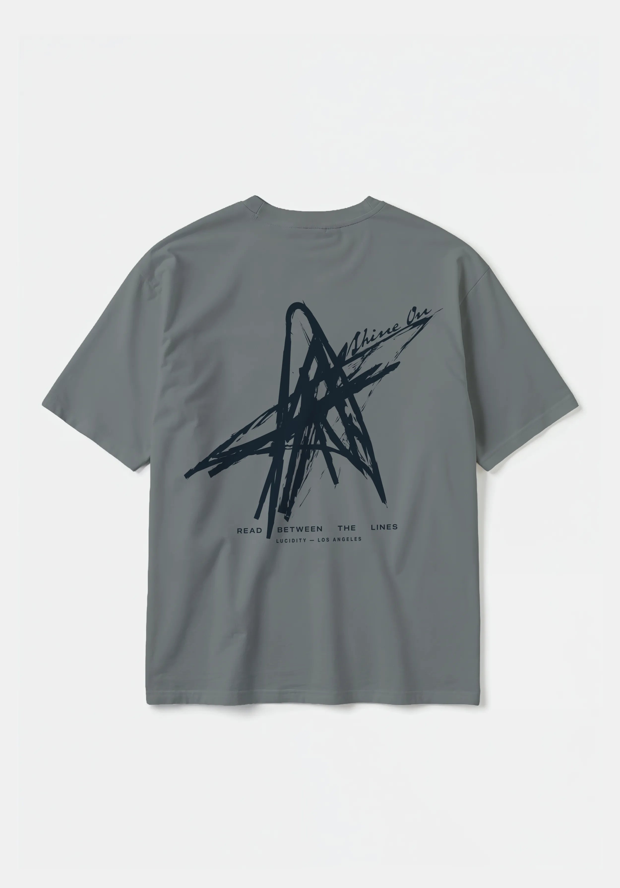 Shine On Tee — Gray