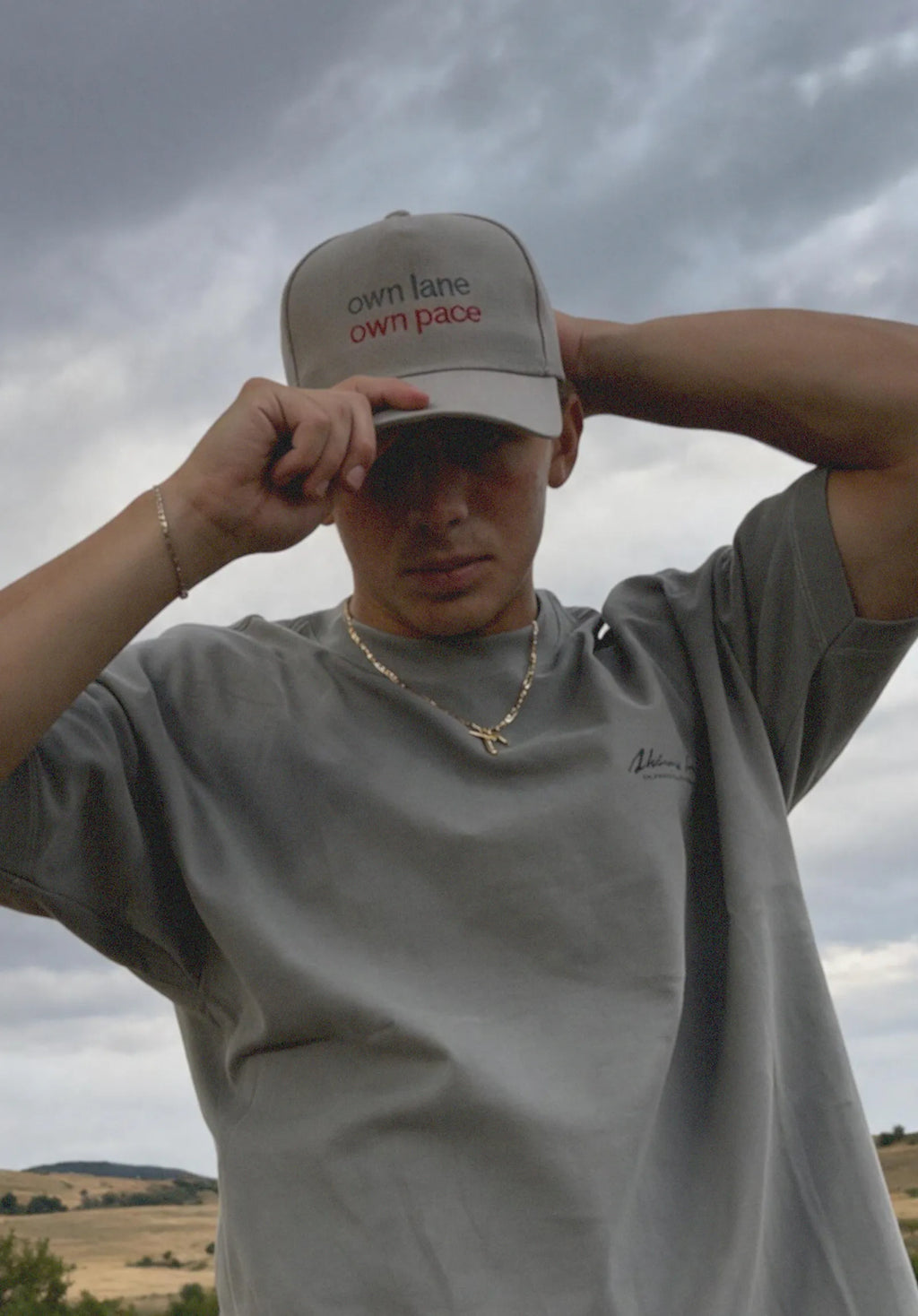 Own Lane Cap — Gray