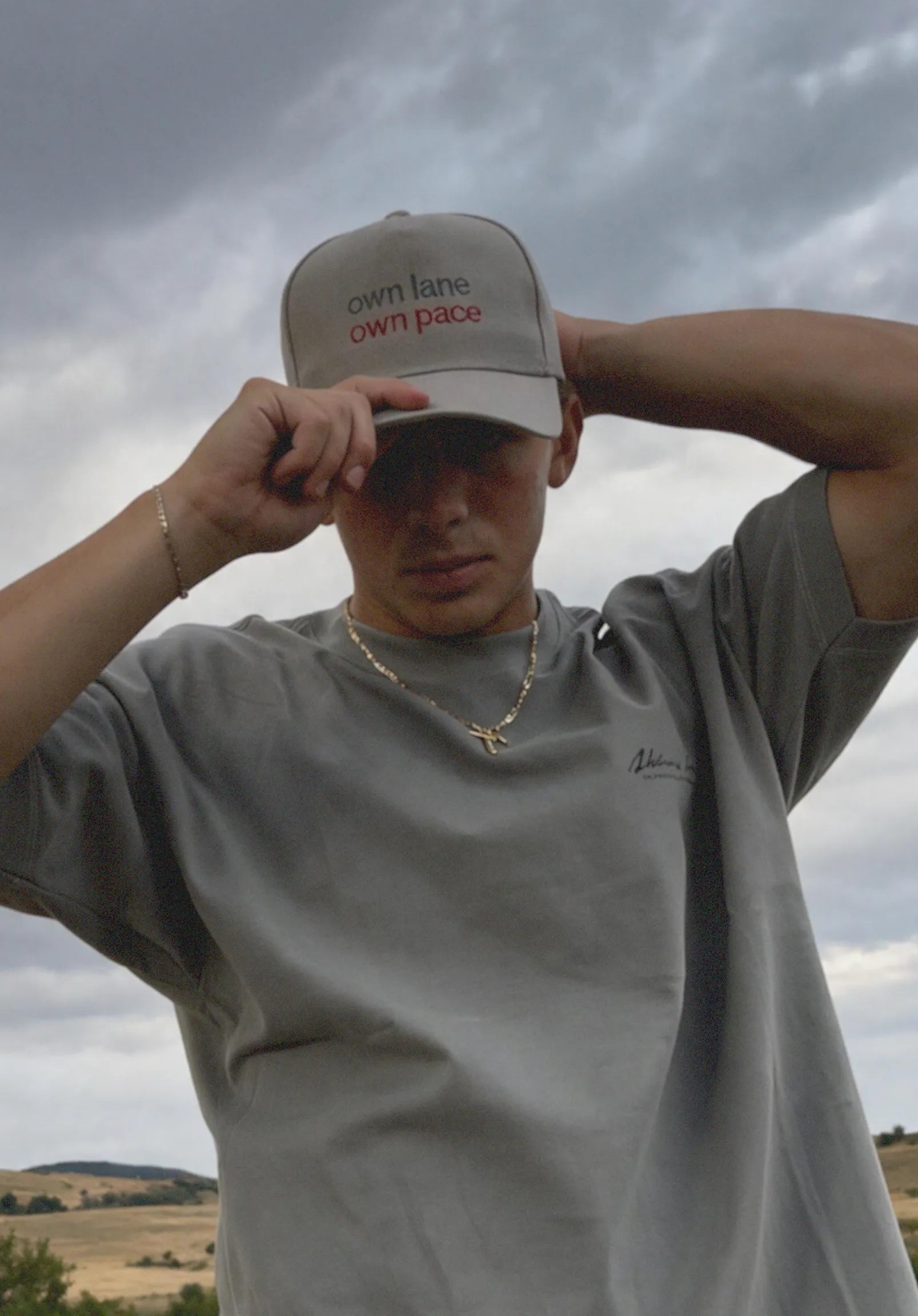 Own Lane Cap — Gray