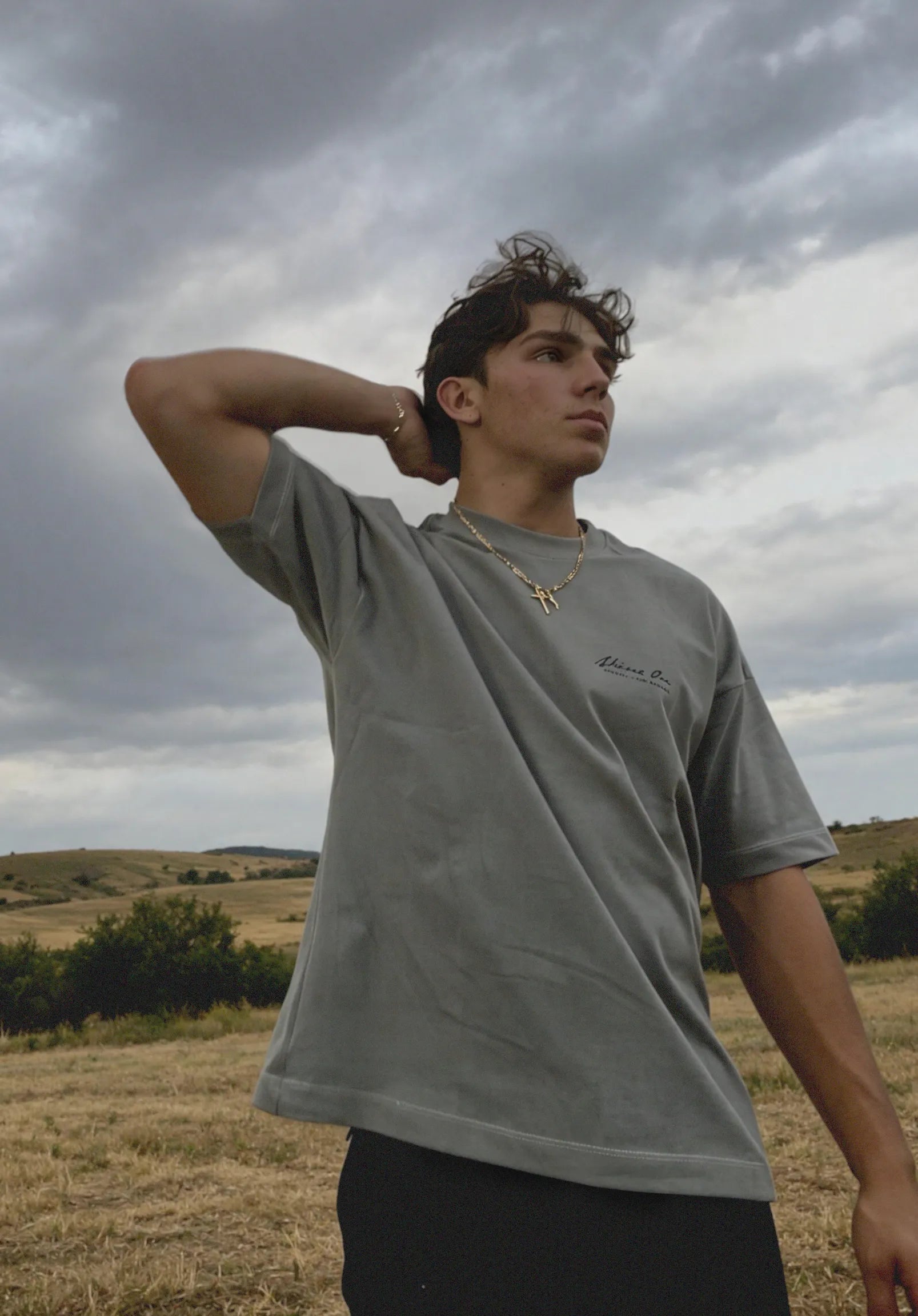 Shine On Tee — Gray