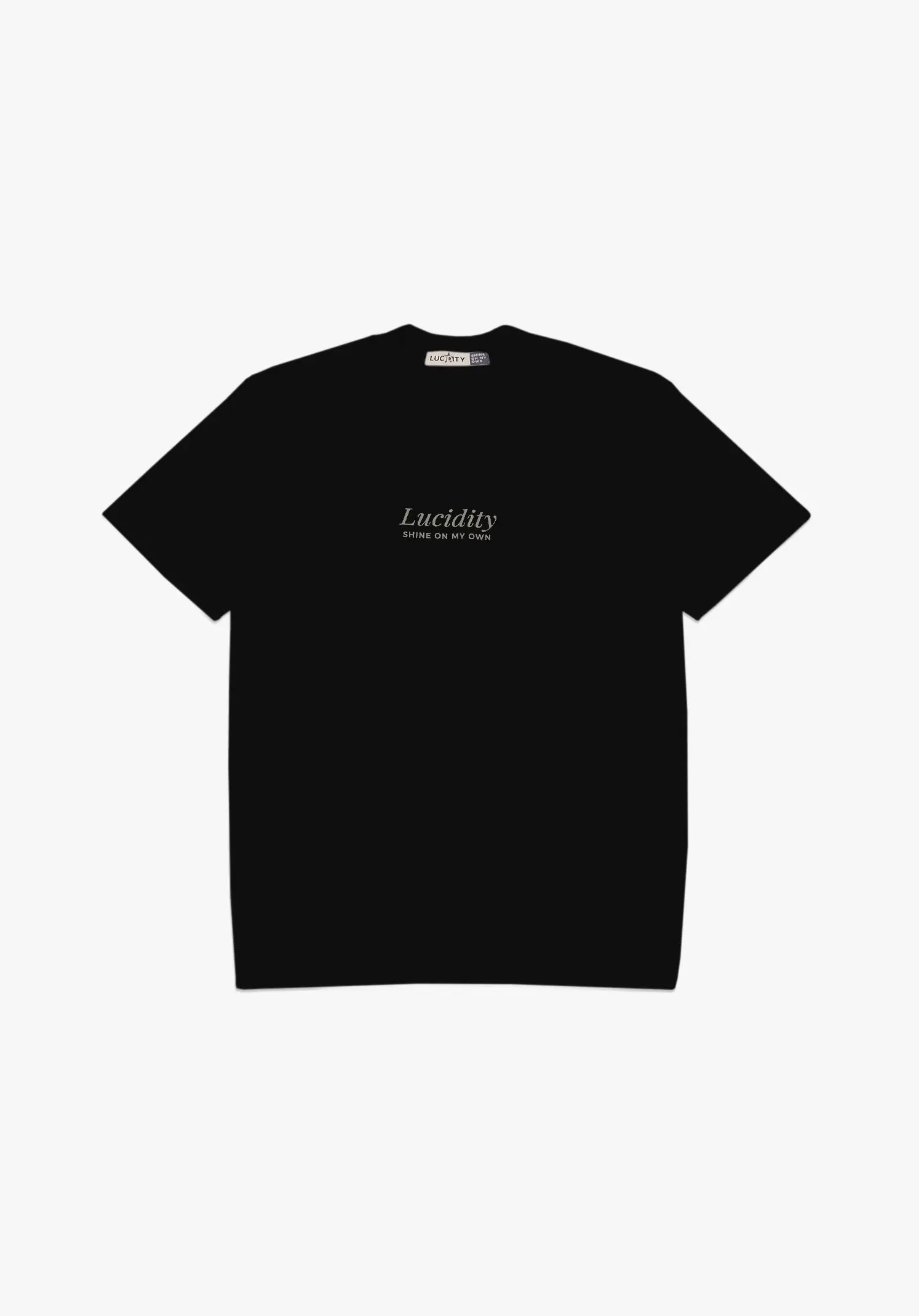 Silver Lining Black Tee